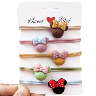 Dây buộc tóc hình chuột mickey đáng yêu