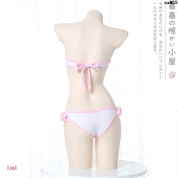 Bộ Đồ Bơi Ba Mảnh Phong Cách Nhật Bản Quyến Rũ Cho Nữ