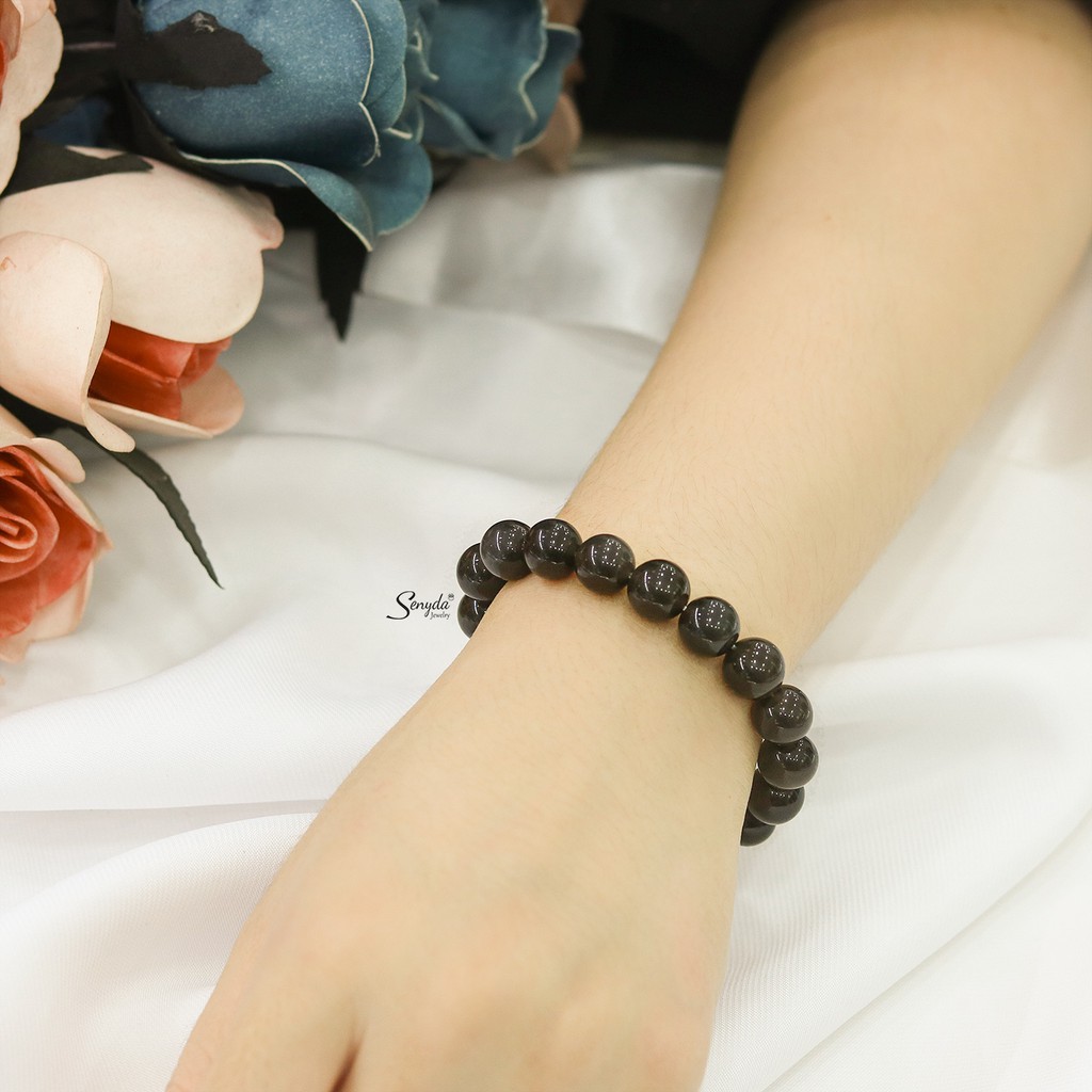 Vòng tay Bồ kết size 10mm thiên nhiên Senyda Jewelry VT085