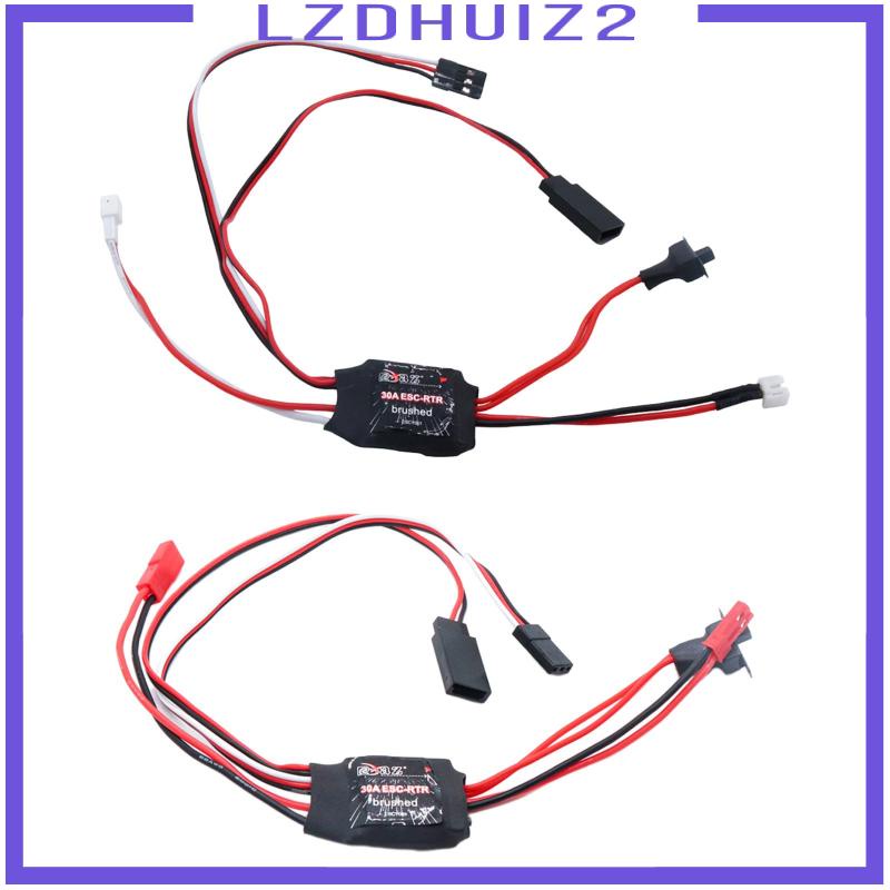Esc Chổi Than 30A Cho Mô Hình Xe Điều Khiển Từ Xa 1 / 24 1 / 16 1 / 18 1 / 24