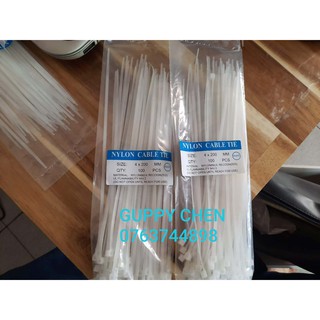 dây rút nhựa 20cm