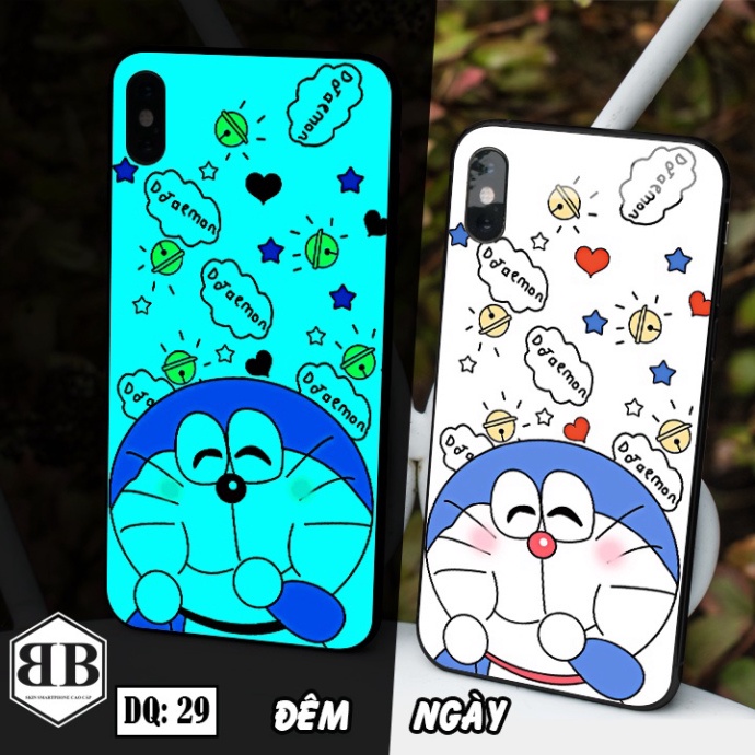 Ốp lưng kính Dạ Quang Iphone X / iphone XS / XS MAX phát sáng trong đêm đẹp mê luôn