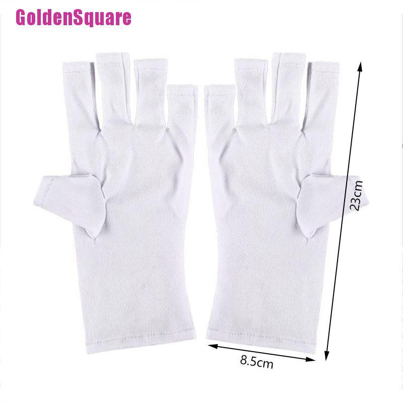 1 Đôi Găng Tay Chống Tia UV Bảo Vệ Móng Tiện Dụng