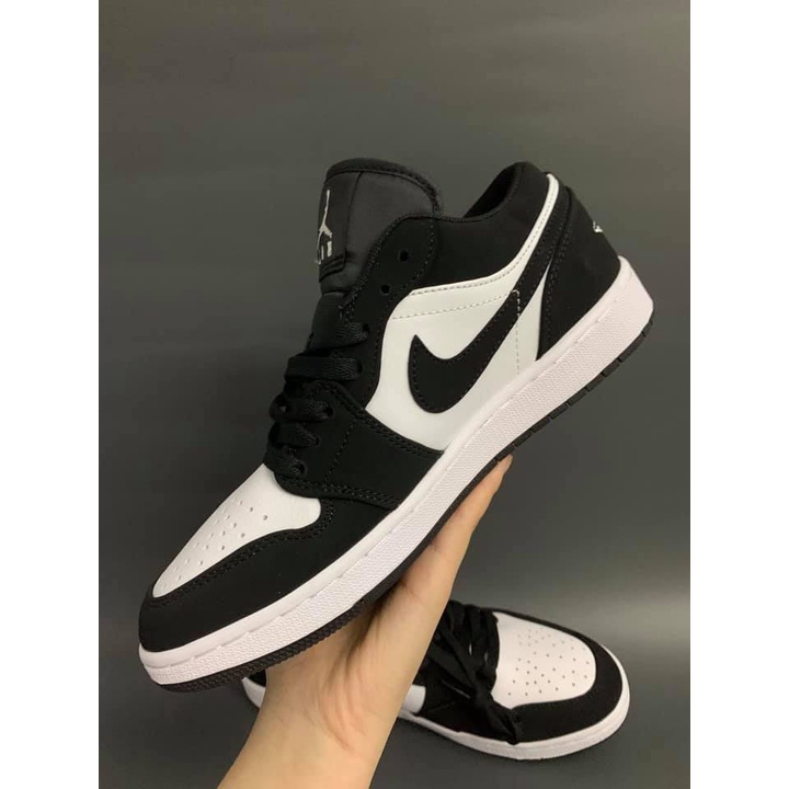 Giày 𝐉𝐨𝐫𝐝𝐚𝐧 1 low panda màu đen trắng nam nữ, Giày JD1 low panda đen trắng bản đẹp 2021 | BigBuy360 - bigbuy360.vn