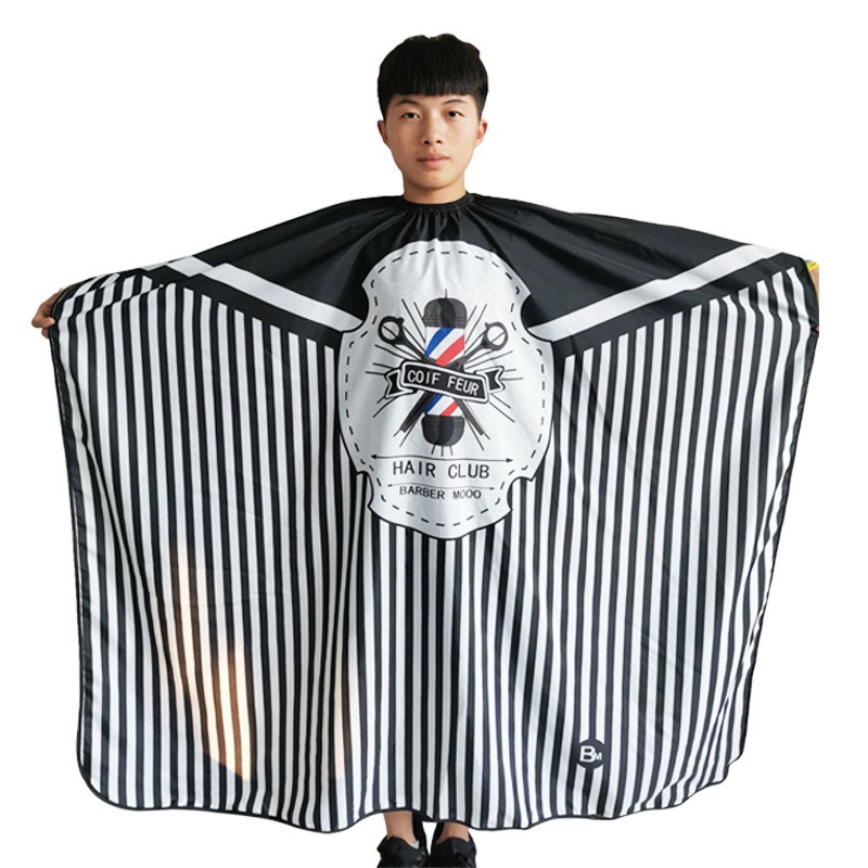 Áo Choàng Cắt Tóc Nam Barber mẫu mới - Professional Hair Cloth Salon Barber Cape Cover Hairdressing Apron Haircut Capes