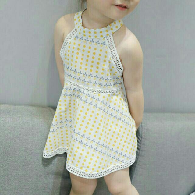 Combo 2 đầm cho bé gái dễ thương