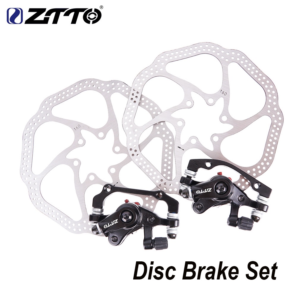 Bộ phanh đĩa trước / sau ZTTO MTB F5DS kèm Rotor 160mm thích hợp cho xe đạp leo núi