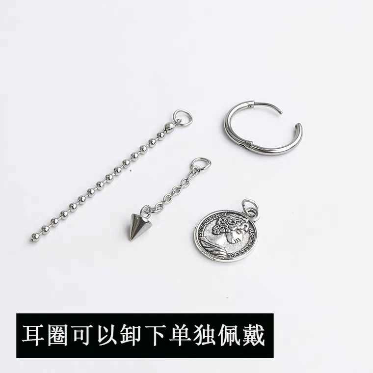 Khuyên Tai Tròn Dập Nổi Họa Tiết Phong Cách 2293