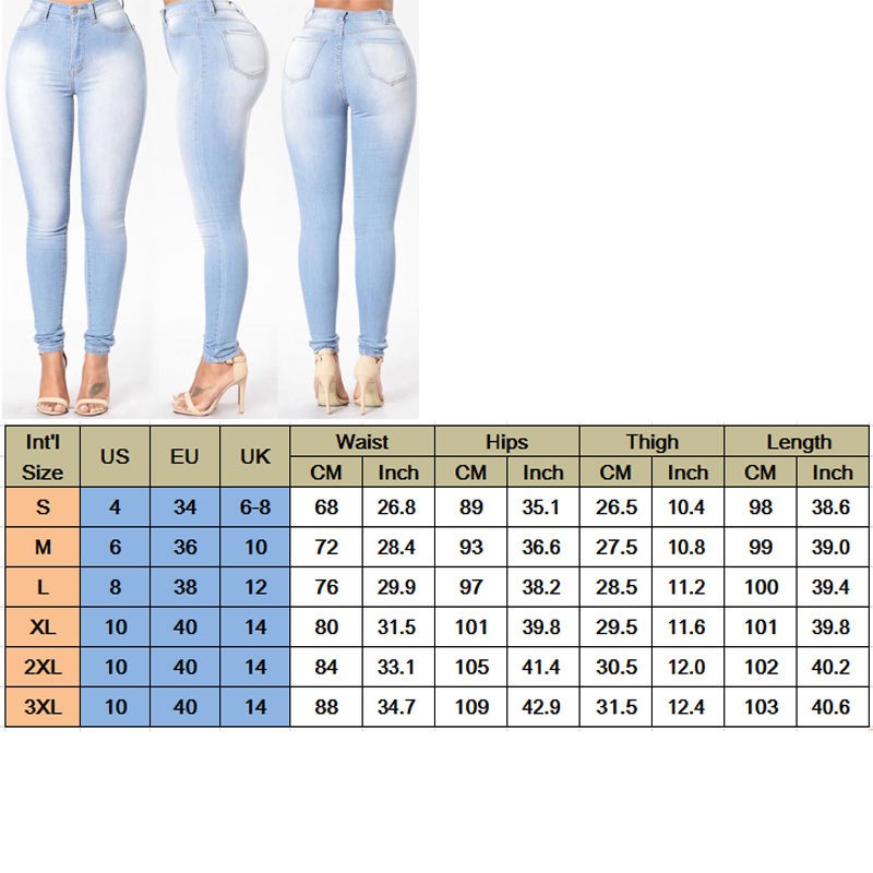 Quần Jeans Skinny Lưng Cao Thời Trang 2018 Cho Nữ