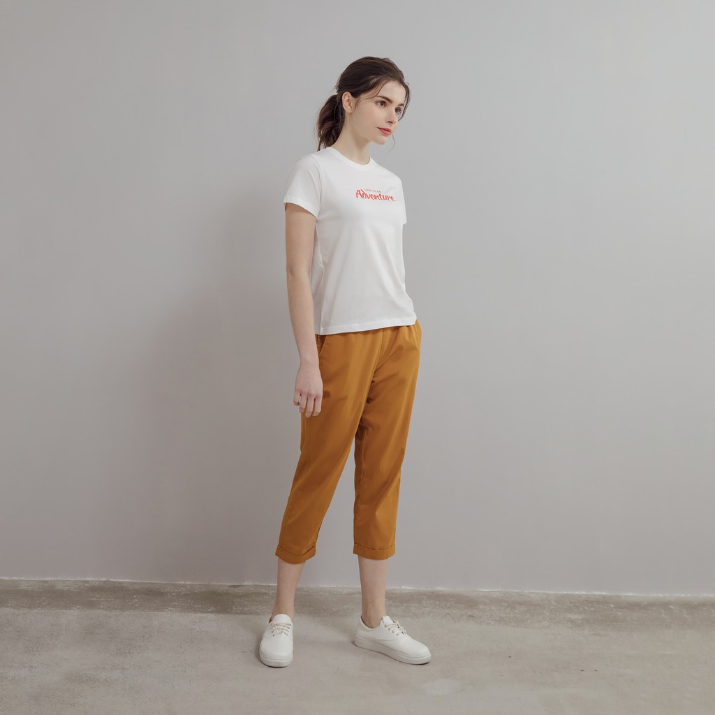 Quần Khaki Lửng Nữ Giordano 05420256 | BigBuy360 - bigbuy360.vn