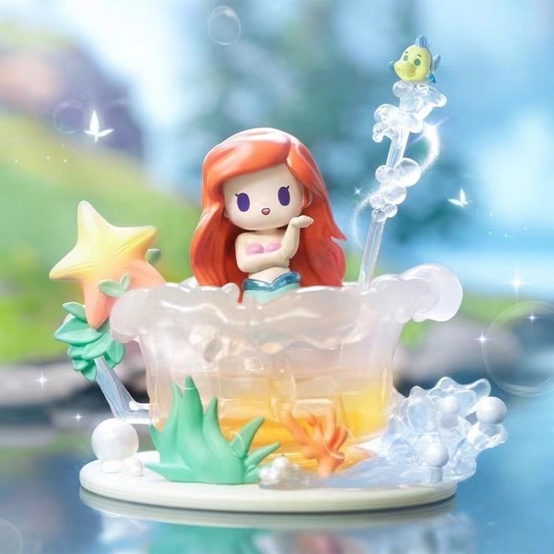 52 Đồ trang trí Búp Bê Công Chúa Disney Teacup Em Bé Có Hộp Giấu Cinderella Dùng Làm Quà Tặng Trang Trí