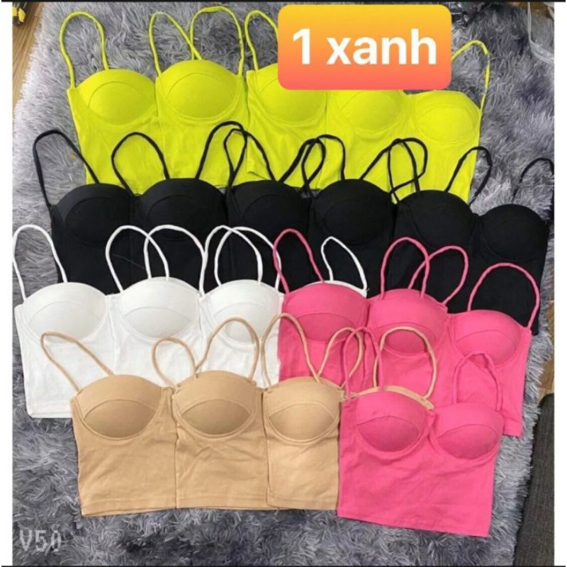 ÁO HAI DÂY CÚP NGỰC, ÁO HAI DÂY CROPTOP