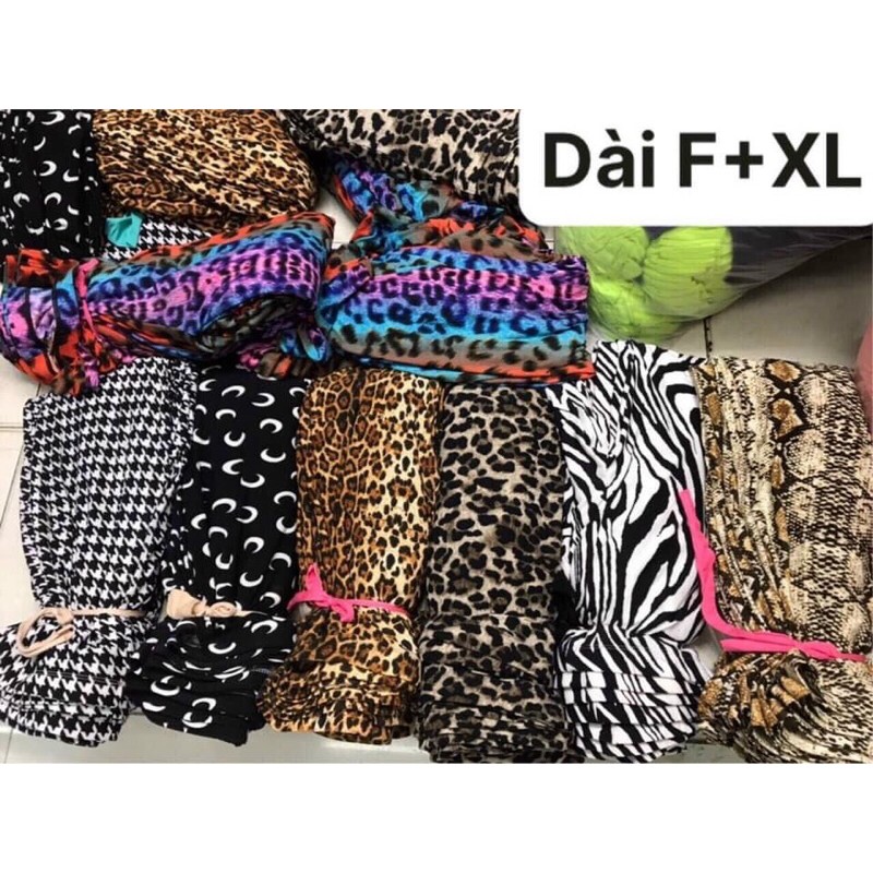 Size 40-70kg, Legging Dài Thun Thái