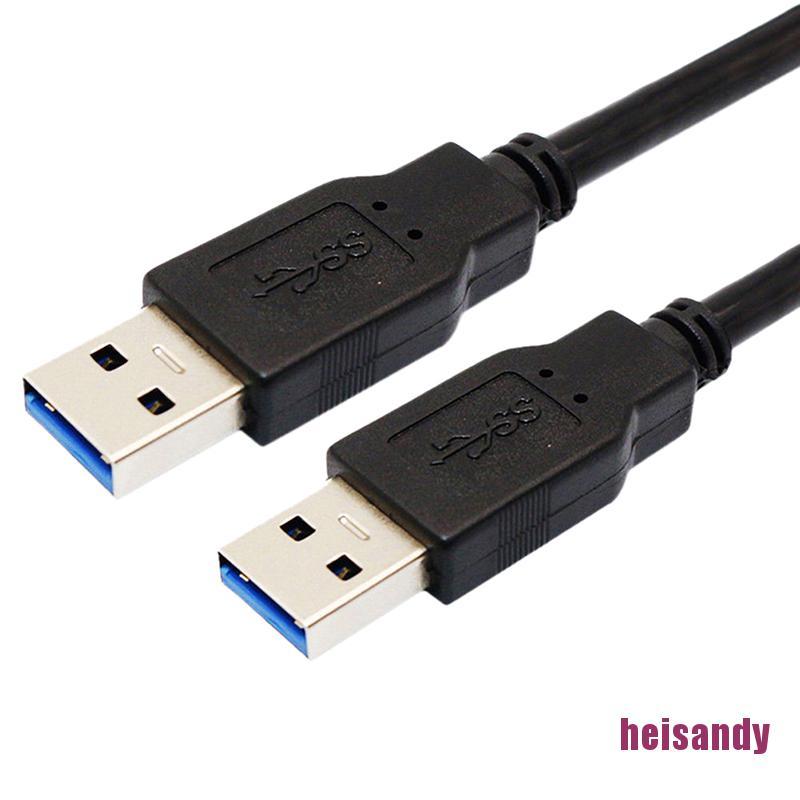 [hei] USB 3.0 Type A Male to Type A Male Extension Data Sync Cord BTC Mining Cable eih