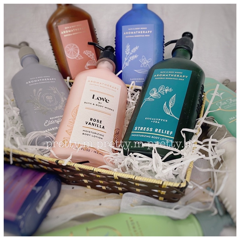 Dưỡng Thể Tinh Dầu Thư GIãn Bath And Body Works Aroma Therapy