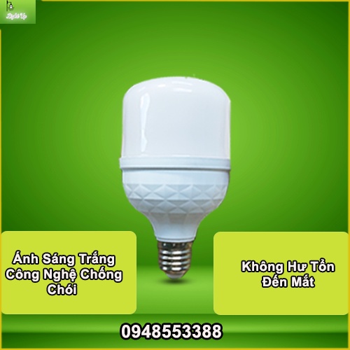 Bóng đèn led trụ tròn giá rẻ, led buld tiết kiệm điện, siêu sáng, 5w 10w 15w 20w 30w 40w 50w 60w