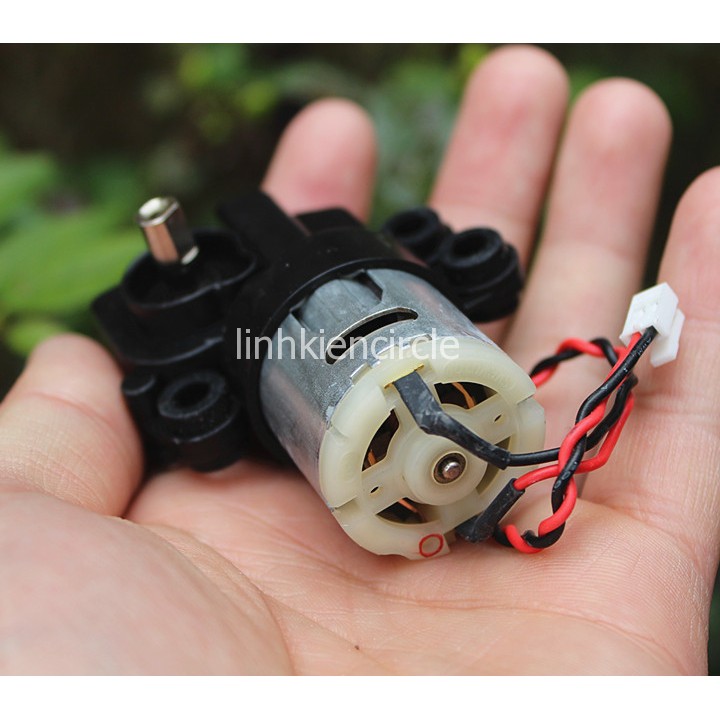 Motor giảm tốc mini 6V - 12V tốc độ 60 - 120 vòng / phút - LK0371