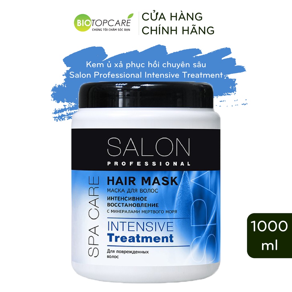 Kem ủ SALON PROFESSIONAL phục hồi chuyên sâu 1000ml - TN159