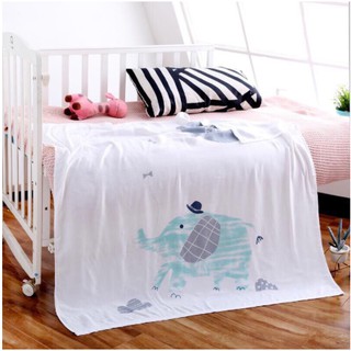 Chăn Lụa Aden cotton Siêu Mềm Mát cho bé yêu