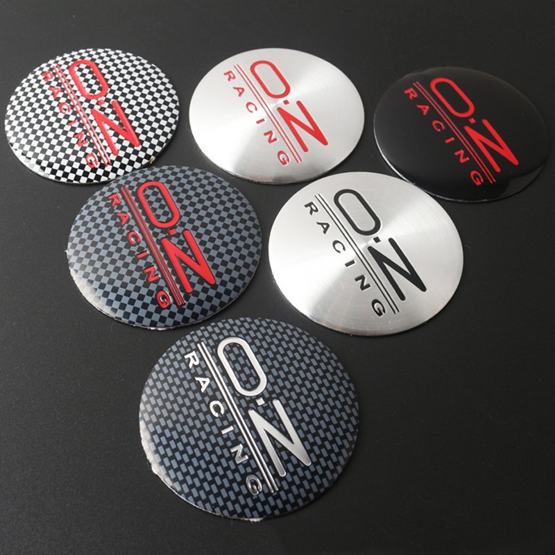 4 56.5MM Hub Nắp Dán Ý OZ Racing Sửa Đổi Hub Trung Tâm Nắp Dán Xe Đa Năng Độc Đáo Bao