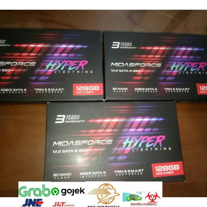 Ổ Cứng SSD HYPER LIGHTNING 128GB (M2-0128-HG) M.2 MIDASFORCE | BigBuy360 - bigbuy360.vn
