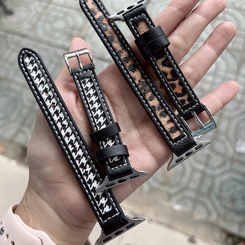 Dây da nhiều màu 42mm/44mm, 38/40/41mm