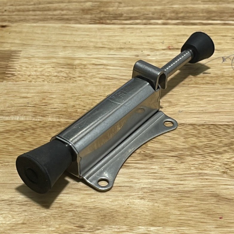 Chân hãm cửa inox 304, chân chống giữ cửa chính đạp thông minh bản mới 2023 có lẫy hãm mở nhanh cực chắc