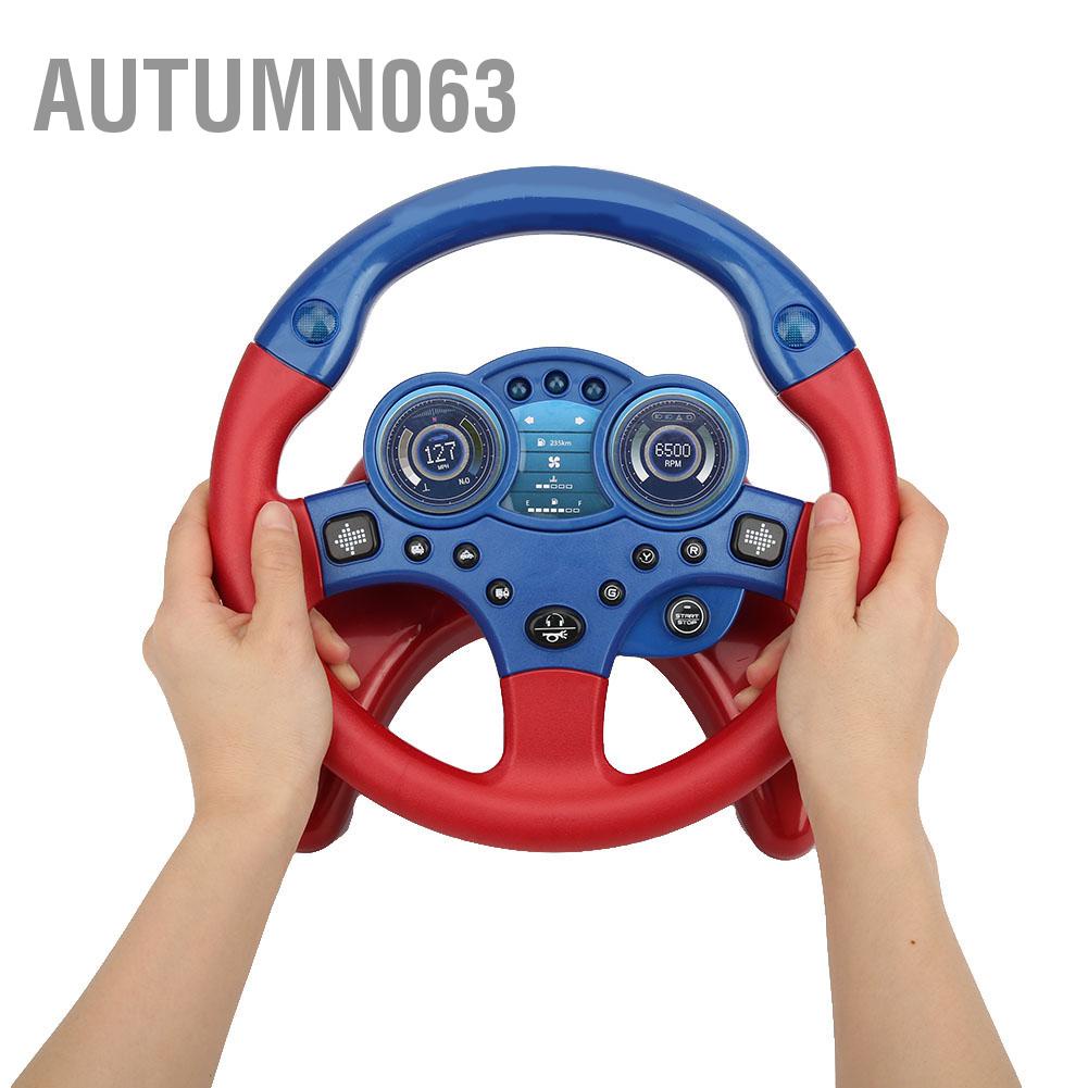 Đồ chơi mô phỏng vô lăng dành cho trẻ em mang tính giáo dục với hiệu ứng âm thanh ánh sáng Autumn063