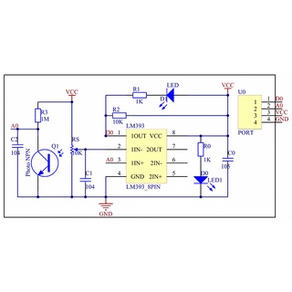 Set [2pcs] Module phát hiện lửa - Cảm biến phát hiện lửa