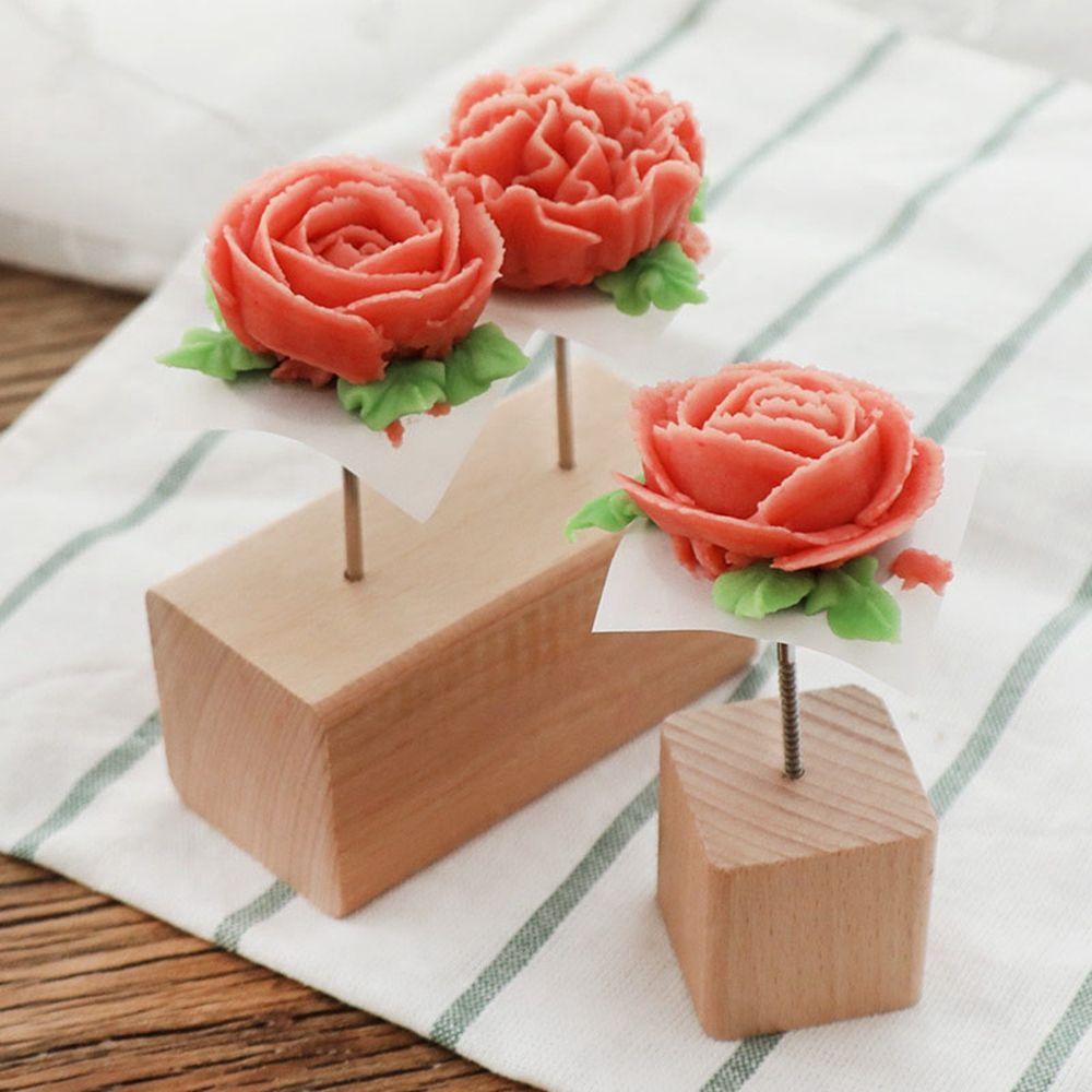 Dụng Cụ Làm Bánh Kem Bằng Gỗ Không Độc Hại Dễ Vệ Sinh DIY