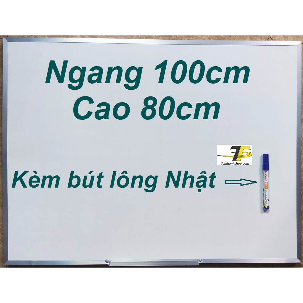 Bảng mica - Bảng viết bút lông 80 x 100cm kèm bút lông Nhật