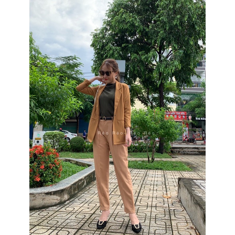 Blazer xanh ngọc Hương giang/ và N. Tây | BigBuy360 - bigbuy360.vn