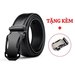 Thắt Lưng Nam Pagini DL09 Thiết Kế Khóa Cài Tự Động Da Thật Cao Cấp Kiểu Dáng Trẻ Trung Sang Trọng