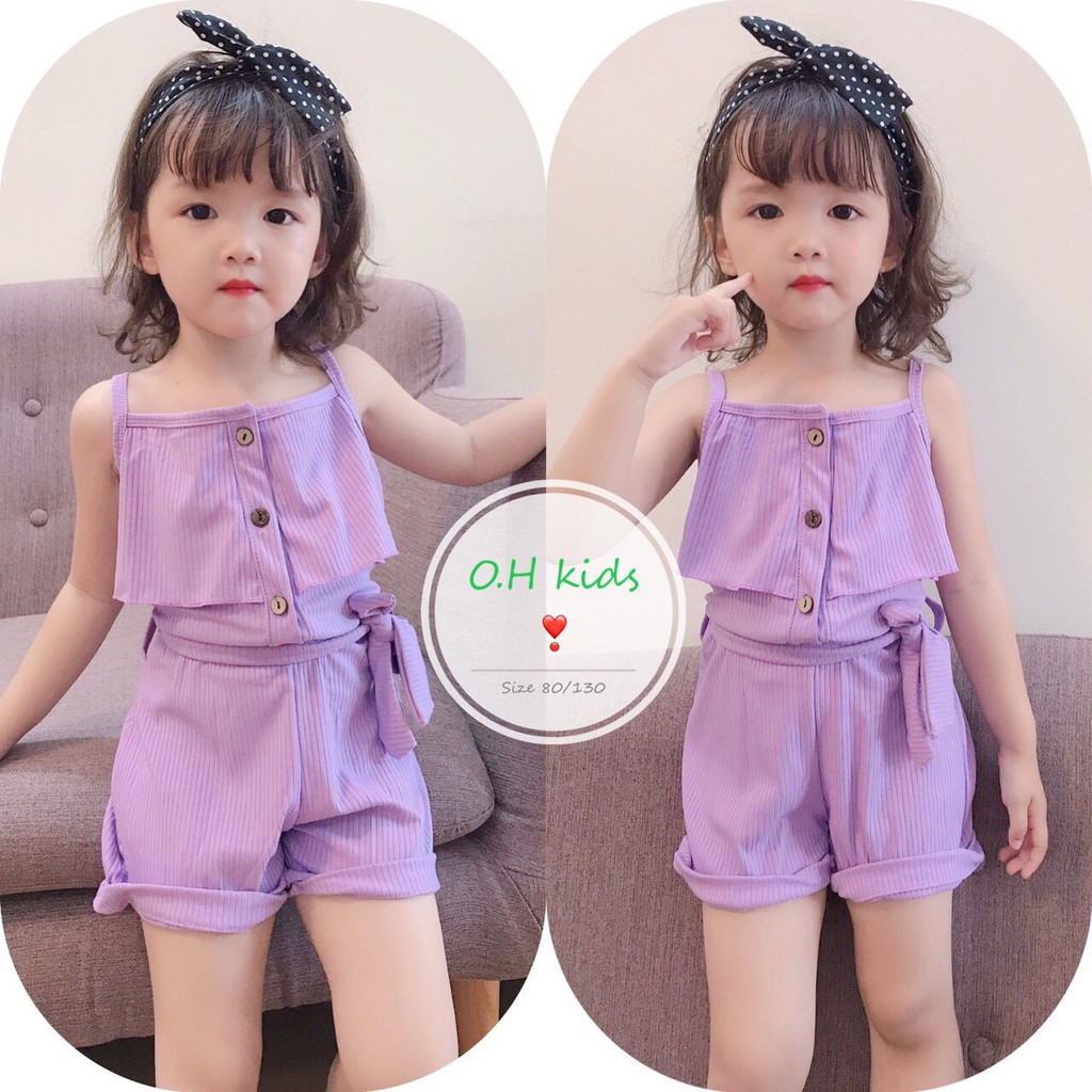 {SIÊU KHUYỄN MẠI}Bộ Jumsuit cho bé gái, chất cotton tăm rất đẹp, kiểu dáng dễ thương bé mặc đi biển so hot !!!!!