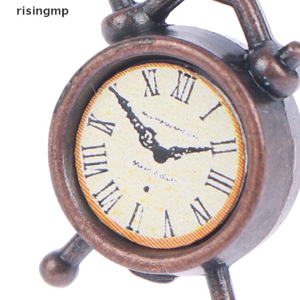 1 Đồng Hồ Báo Thức Tỉ Lệ 1: 12 Trang Trí Nhà Búp Bê ♨Hot