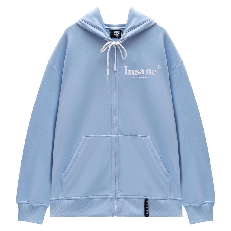 [Áo khoác zip Insane®] Basic Hoodie Zip ver 1.0 - Baby Blue | WebRaoVat - webraovat.net.vn