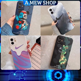 Ốp Lưng Ip Cạnh Vuông DẺO Bảo Vệ Camera KAWS - N.I.K.E 7/7plus/8/8plus/x/xr/xs/11/12/pro/max/plus/promax A MEW SHOP