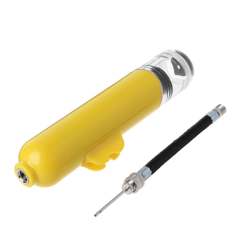 Dụng Cụ Bơm Hơi Cầm Tay + 3 Kim Bơm Bóng Chuyên Dụng