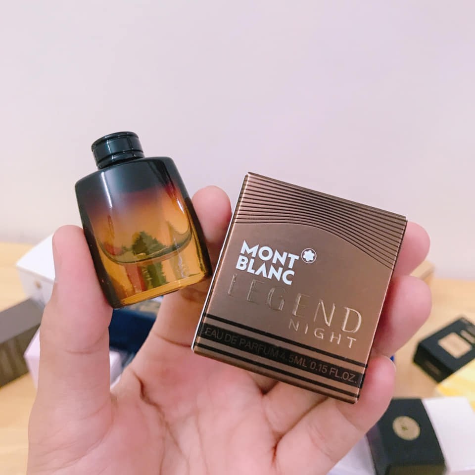 [088022 - 4.5ml] Nước hoa nam Mont Blanc Legend Night EDP