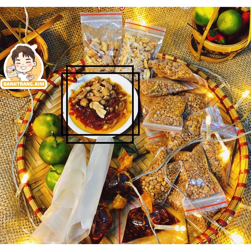 Bánh tráng chấm thập cẩm