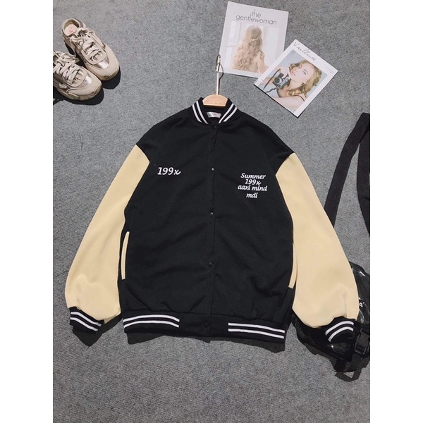 Áo khoác bomber 199x chất nỉ TH6