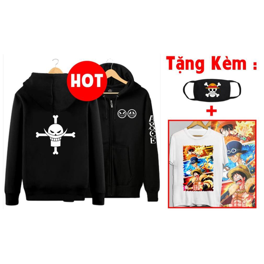 🔥Áo khoác Râu Trắng 🔥Áo khoác nỉ One Piece đẹp siêu ngầu HOT nhất /hình in cực chất