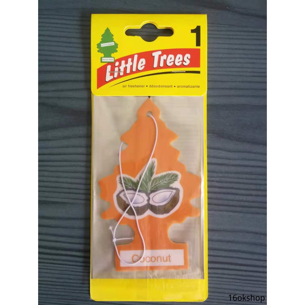 Lá thông thơm Little trees khử mùi ô tô, phòng ngủ, tủ quần áo