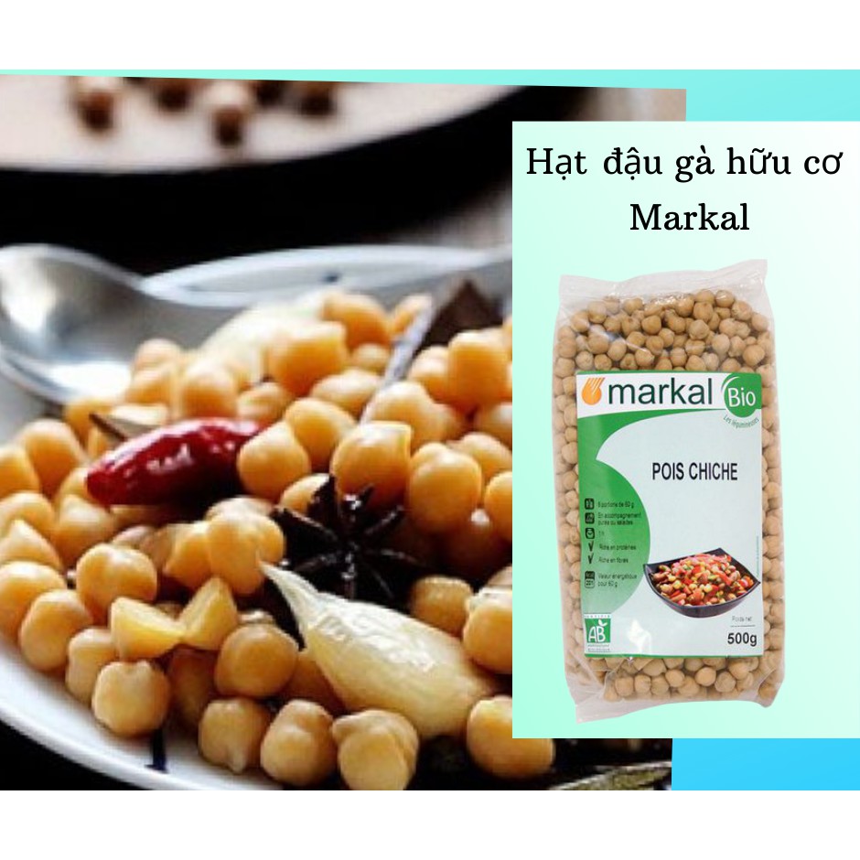 Đậu gà hữu cơ Markal 500g