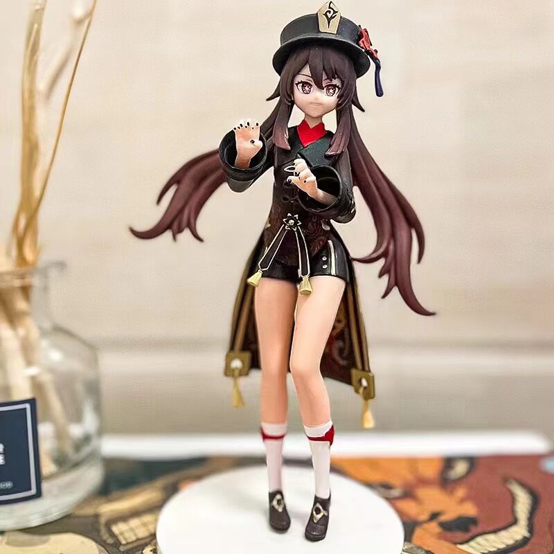 Mô Hình Nhân Vật Anime Genshin Va Chạm Hu Tao Action Bằng PVC Mẫu Mới 2022