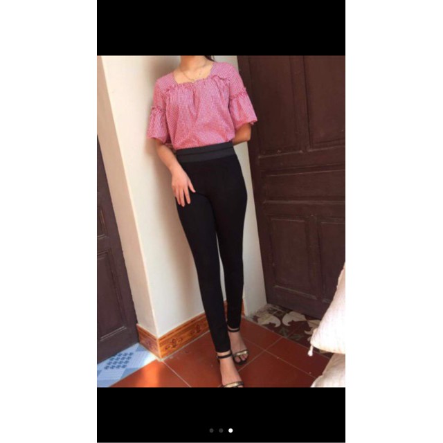 Quần Legging ZARA Cạp Chun Gen Bụng Mỡ Loại 1, chất đanh xịn ( Ảnh Thật - Mẫu Mới )