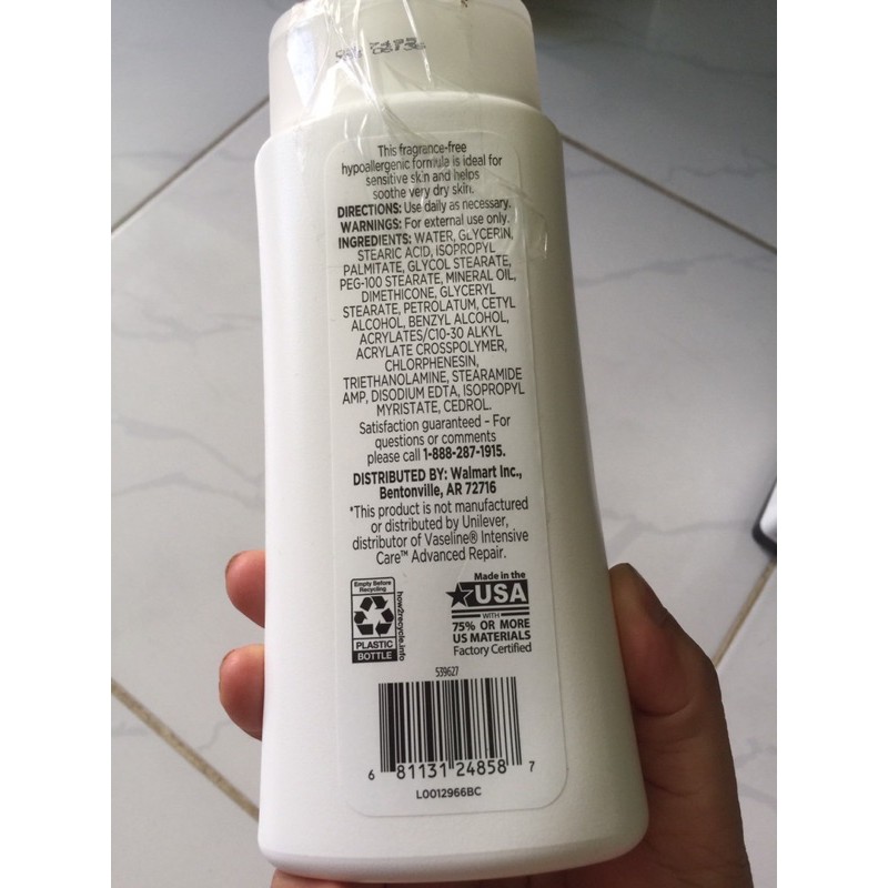 Sữa dưỡng thể chăm sóc da cao cấp Equate Moisturiser 295 ml