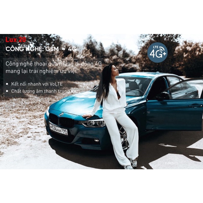 Điện thoại Masstel Lux 20 4G - hàng chính hãng, full hộp , nguyên seal