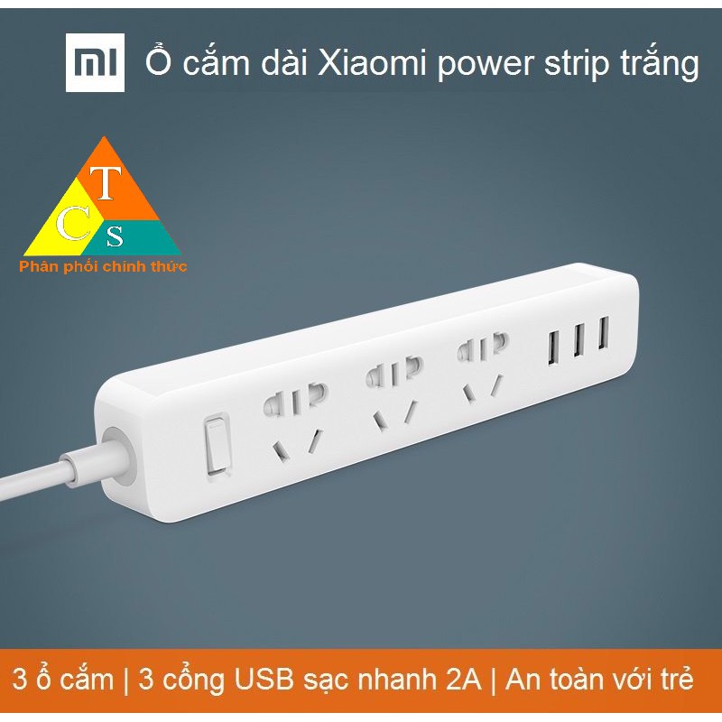 Ổ điện Xiaomi Mi Power Strip Trắng