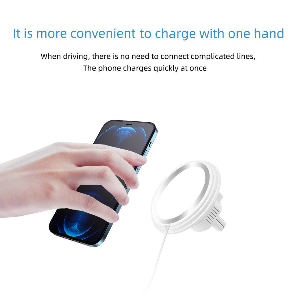 Giá đỡ điện thoại gắn xe hơi cho Iphone 12 Magsafe | BigBuy360 - bigbuy360.vn